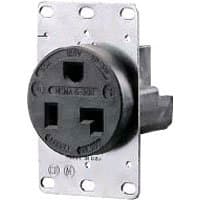 Hubbell HBL9367 NEMA 6-50 receptacle